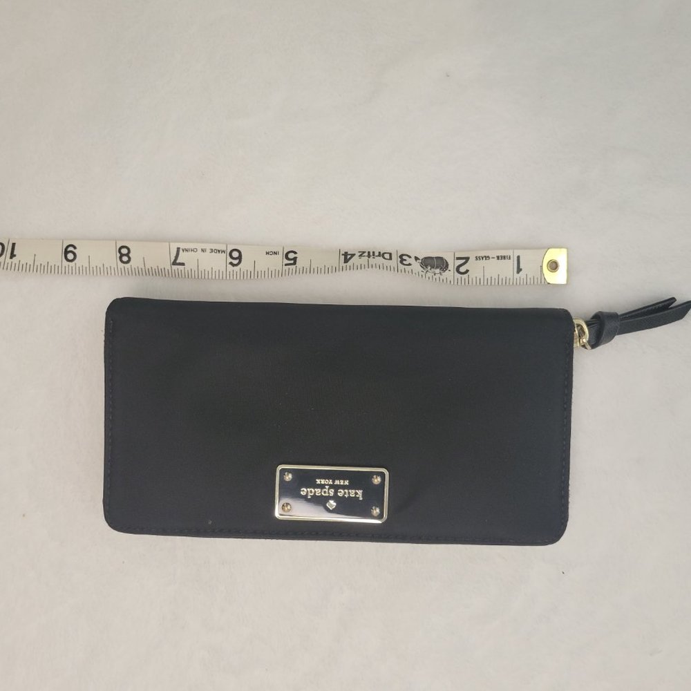 ♠️ kate spade ♠️ Black Continental Wallet Zip Around - Picture 4 of 6
